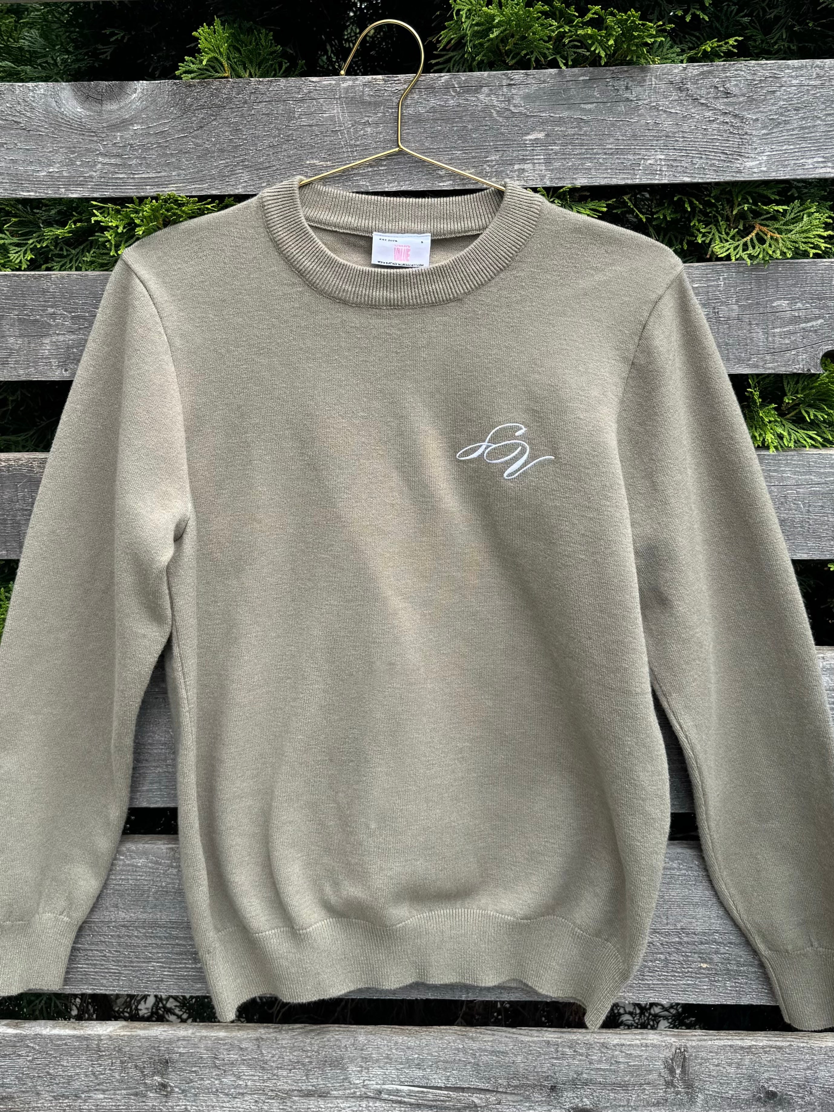 SURFACE KNIT - OLIVE