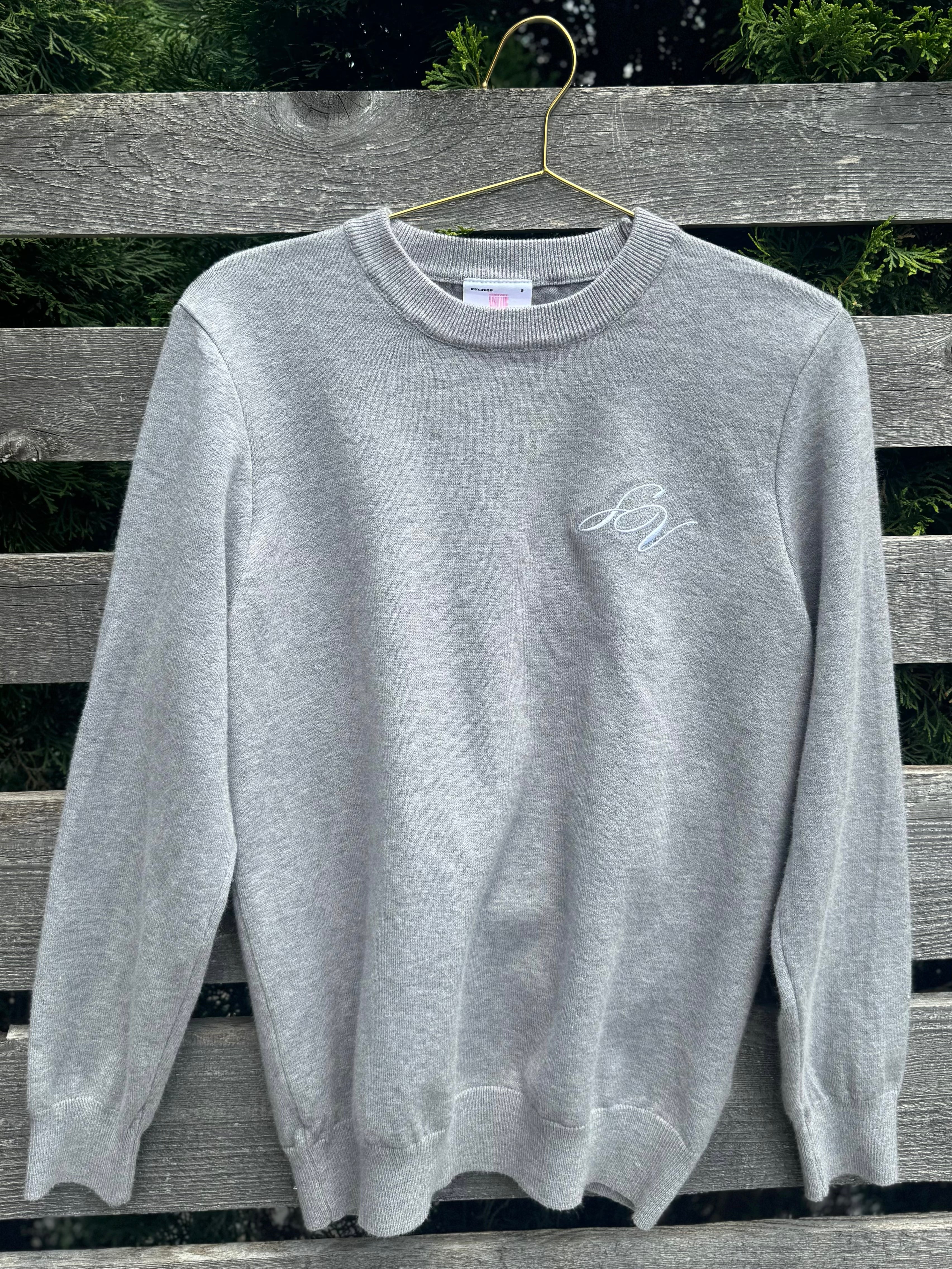 SURFACE KNIT - HEATHER GREY