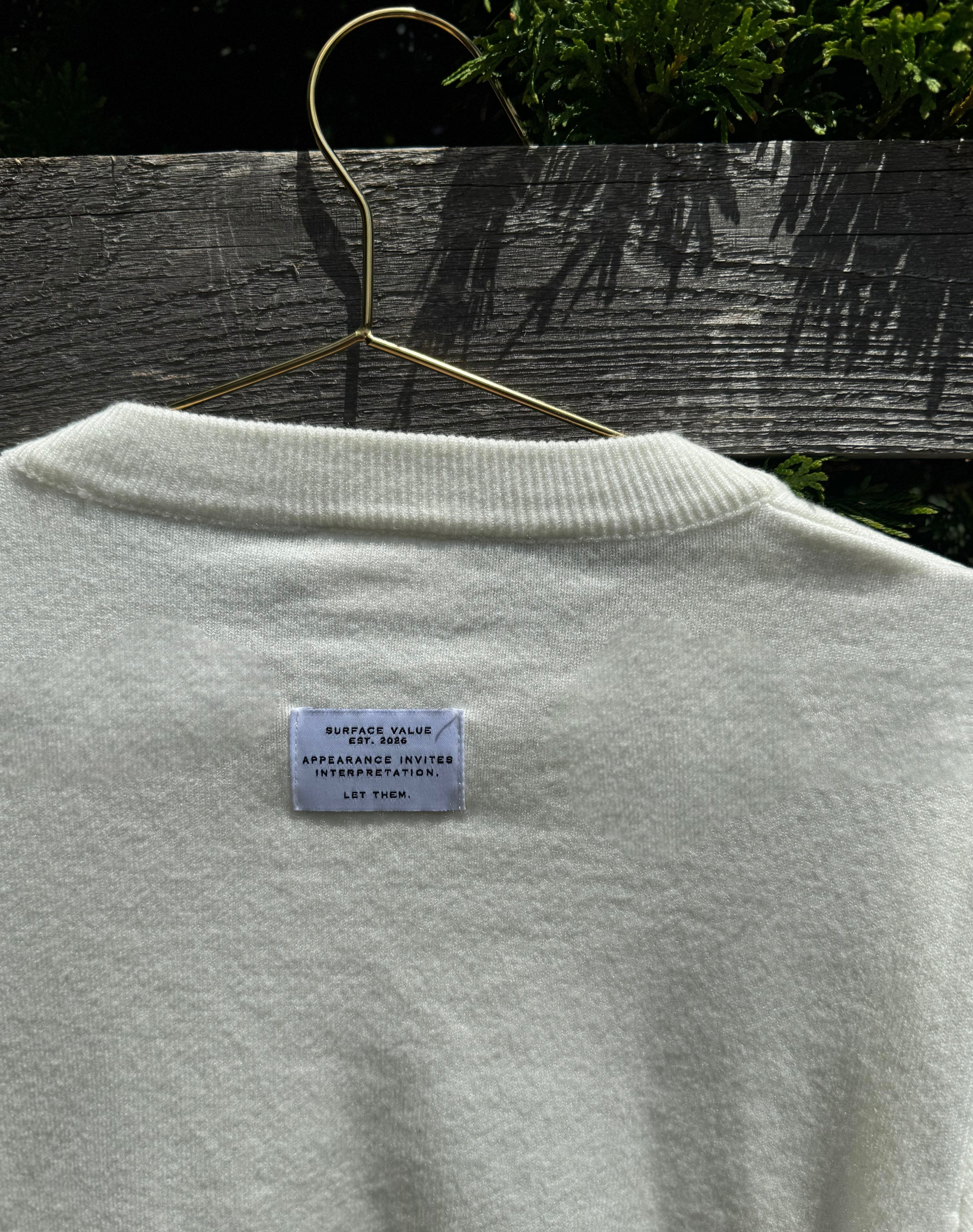 SURFACE KNIT - CREAM