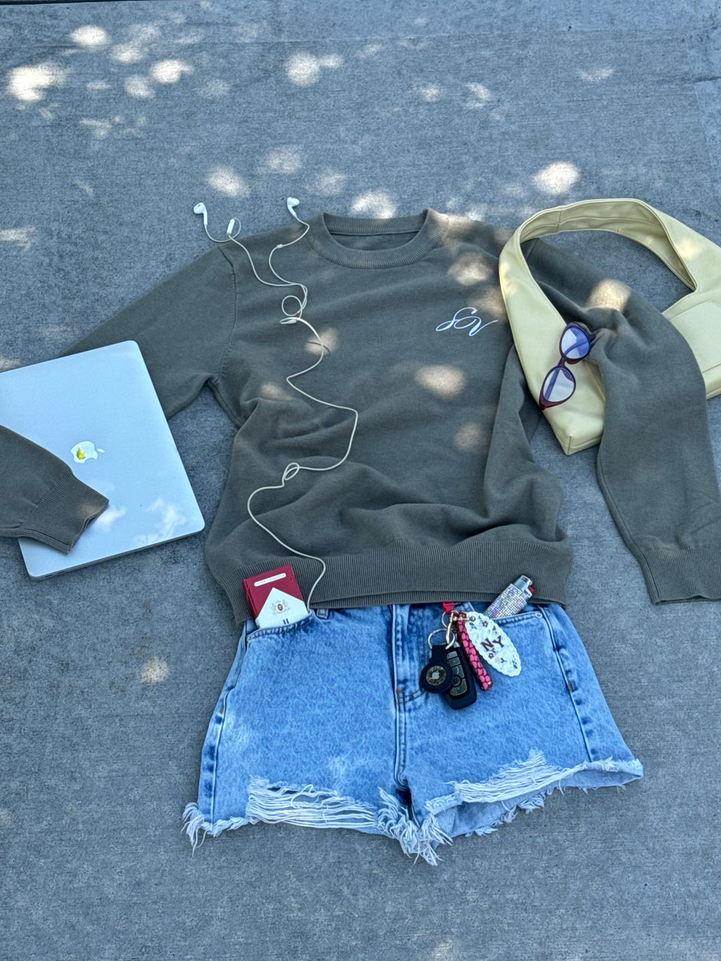 SURFACE KNIT - OLIVE