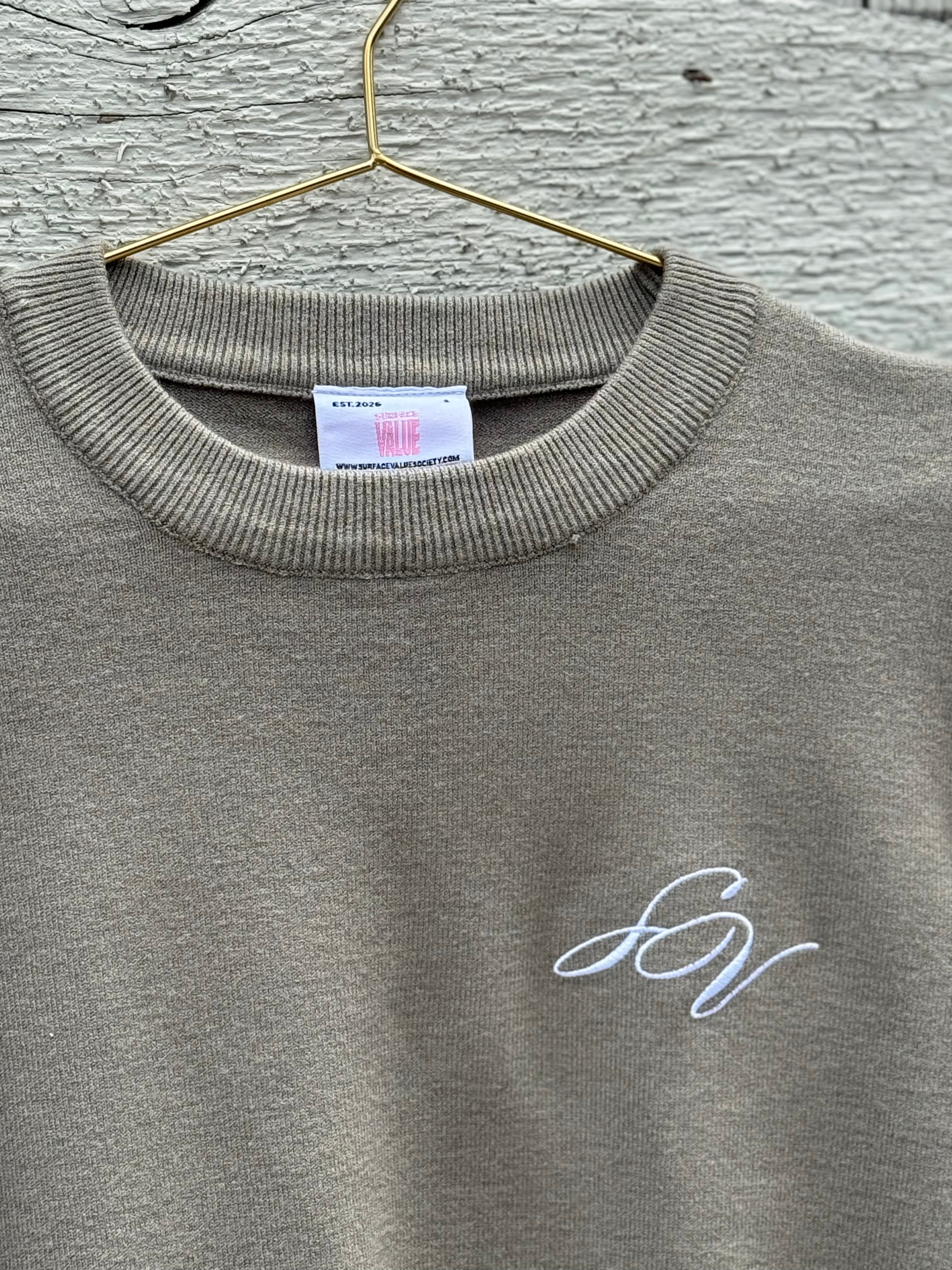 SURFACE KNIT - OLIVE