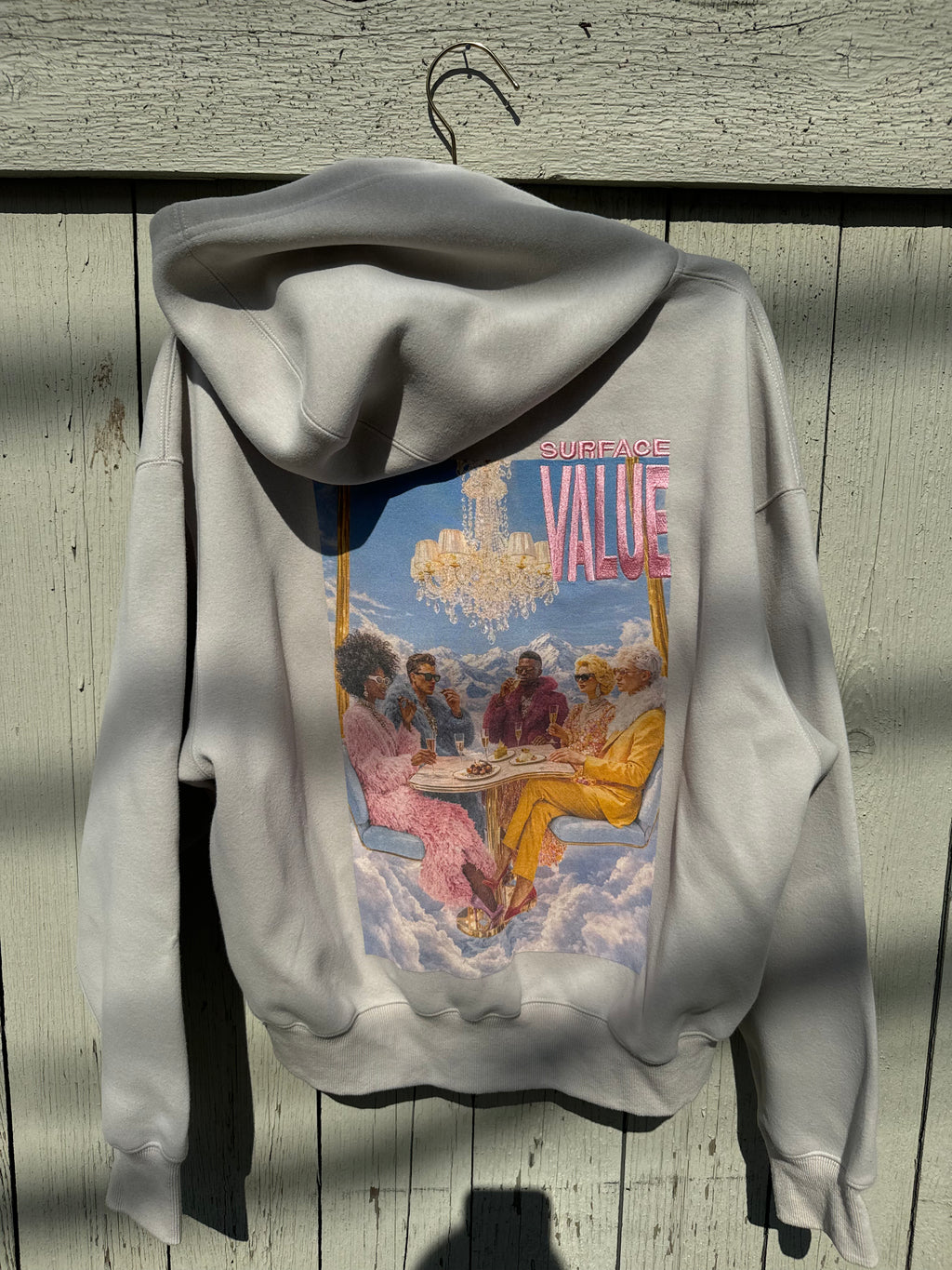 THEORY OF IMAGE HOODIE - LIGHT APRICOT